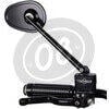 Specchietto retrovisore reversibile Motogadget M-View Club lungo senza vetro nero - Foto 4