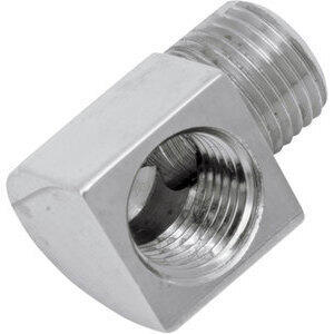 Raccordo serbatoio 90° maschio-femmina 1/4'' NPT cromo