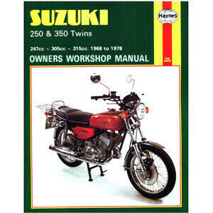 Werkstatthandbuch  Suzuki 250-350 \'68-\'78