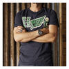 T-Shirt maniche corte Holy Freedom Ala blu navy/verde