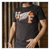 T-Shirt maniche corte Holy Freedom Ala nero/arancione
