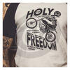 T-Shirt maniche corte Holy Freedom Cross bianco/nero - Foto 3