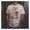 T-Shirt maniche corte Holy Freedom Adults Only bianco