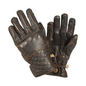 Guanti moto By City Café marrone