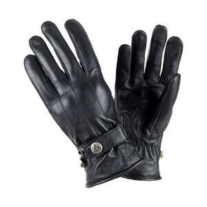 Motorradhandschuhe By City Elegant schwarz
