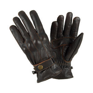 Guanti moto By City Elegant marrone