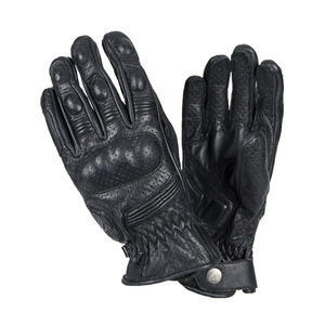 Guanti moto By City Retro nero