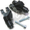 Coppia snodi pedane per Triumph Thunderbird LSL guidatore/passeggero nero - Foto 3