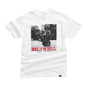 T-Shirt Biltwell Not Dead bianco