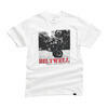 T-Shirt maniche corte Biltwell Not Dead bianco
