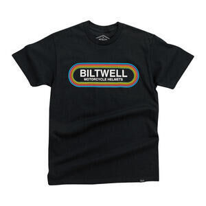 T-Shirt maniche corte Biltwell Rock \'n Roll nero
