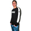 Felpa ROEG Randy nero/bianco