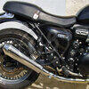 Finale di scarico per Triumph Thunderbird 900 Mass Cafe Racer inox coppia - Foto 3