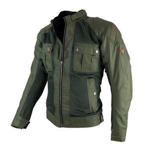 Giacca da moto By City Teneree II verde