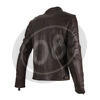 Giacca moto By City Street Cool marrone - Foto 3