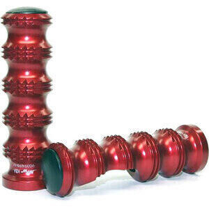 Pedalino poggiapiedi MFW Master Grip rosso coppia