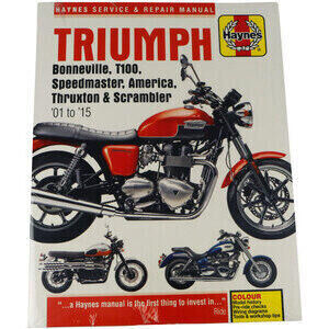 Manual de taller Triumph Bonneville -\'15