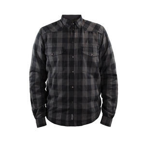 Camicia da moto XTM John Doe grigio/nero