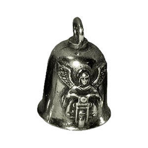Motorcycle keychain Gremlin bell Guardian Angel set 3pc