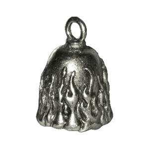 Portachiavi moto campanella portafortuna Flame set 3pz