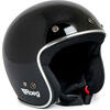 Casco moto aperto ROEG Jett nero lucido