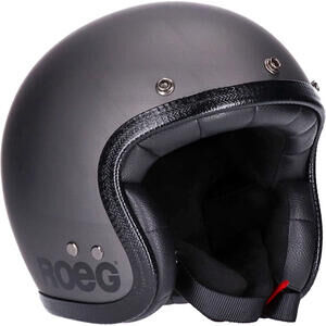 Casque moto ouvert ROEG Jett gris mat
