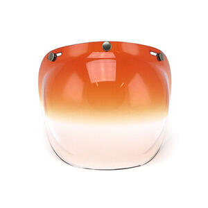 Visiera Roeg Bubble arancione sfumato