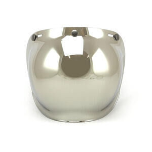 Visiera casco moto Roeg Bubble cromato