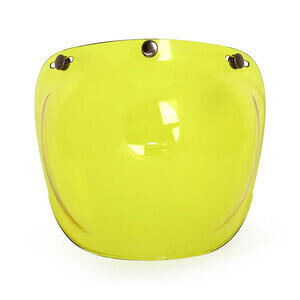 Motorcycle helmet visor Roeg Bubble yellow