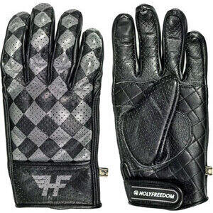 Guanti moto Holy Freedom Bullit nero/grigio