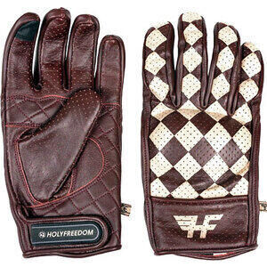 Motorcycle gloves Holy Freedom Bullit red