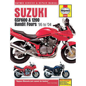 Werkstatthandbuch Suzuki GSF 600-1200 Bandit \'95-\'04
