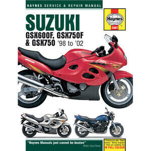 Manual de taller Suzuki GSX 600-750 F \'98-\'02