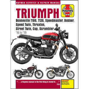 Manual de taller Triumph Bonneville \'16-\'19