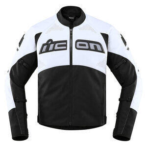 Giacca moto Icon Contra2 Perforated nero