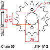 Piñón de transmisión delantero JT Sprockets JTF513 - Fotos 2