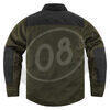 Camicia moto Icon Upstate verde/nero - Foto 12
