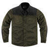 Camicia moto Icon Upstate verde/nero