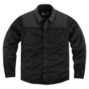 Camicia moto Icon Upstate nero