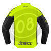 Giacca moto Icon Hooligan giallo - Foto 8