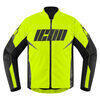 Giacca moto Icon Hooligan giallo