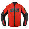 Giacca moto Icon Hooligan rosso