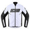 Giacca moto Icon Hooligan bianco
