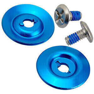Kit fissaggio visiera casco Biltwell blu