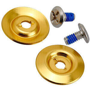 Kit fissaggio visiera casco Biltwell oro