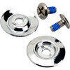 Kit fissaggio visiera casco Biltwell cromo