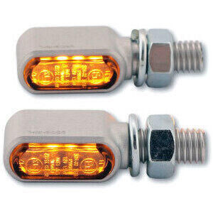 Coppia frecce led Highsider Bronx mini grigio fumè