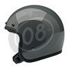Casco moto aperto Biltwell Bonanza grigio scuro lucido - Foto 4