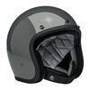 Casco moto aperto Biltwell Bonanza grigio scuro lucido