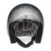 Casco moto aperto Biltwell Bonanza argento glitter - Foto 5